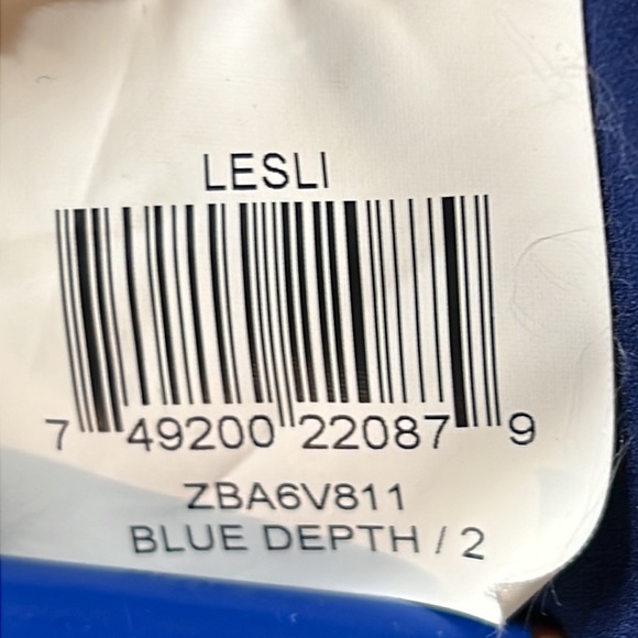 BCBGMAXAZRIA BLUE DEPTH LESLIE ONE-SHOULDER DRESS ASYMMETRICAL BODYCON SZ. 2 - Picture 12 of 16